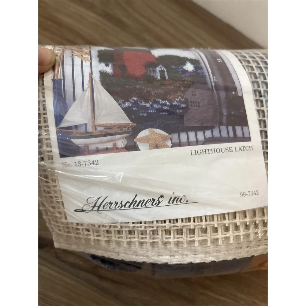 WonderArt Lighthouse Latch Hook Kit‎ #4122 16